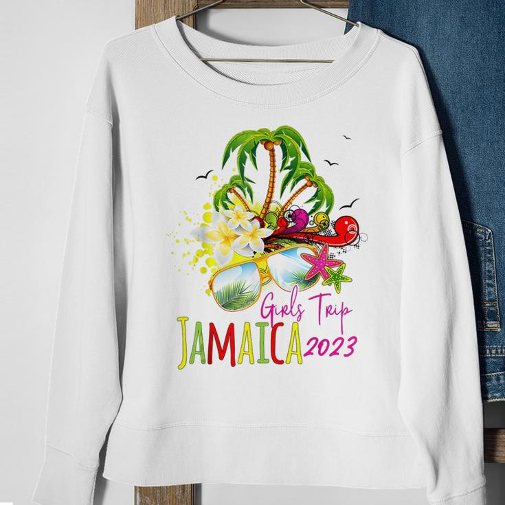 Jamaica Girls Trip 2023 Girls Squad Summer Vacation Trip Sweatshirt Gifts for Old Women