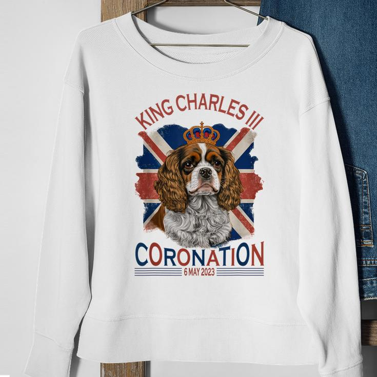 King Charles Iii British Royal Coronation May Spaniel Dog Sweatshirt Gifts for Old Women