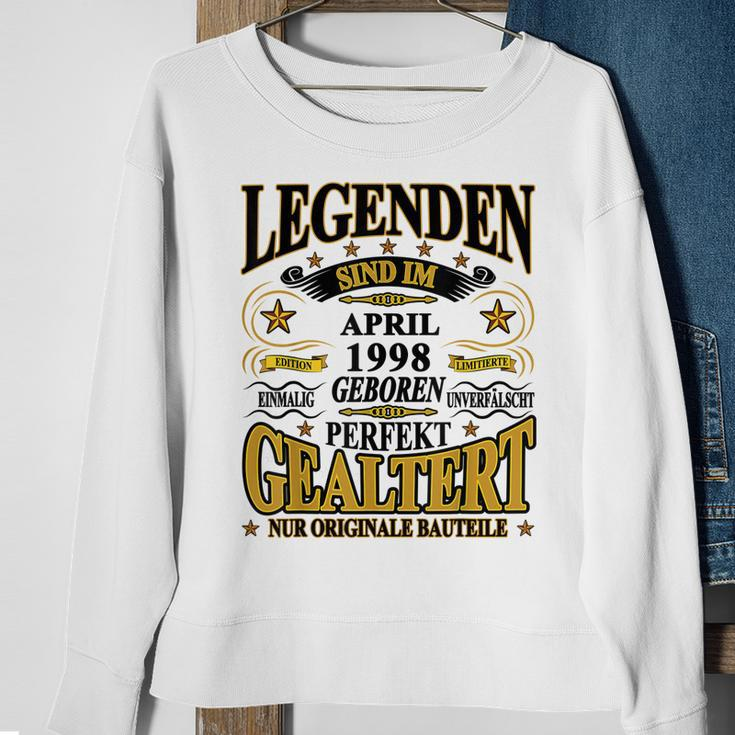 Legenden Sind Im April 1998 Geboren 25 Geburtstag Lustig Sweatshirt Geschenke für alte Frauen