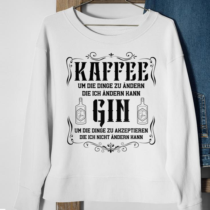 Lustiger Gin Tonic Trinker Spruch Kaffee Gin Liebhaber Sweatshirt Geschenke für alte Frauen