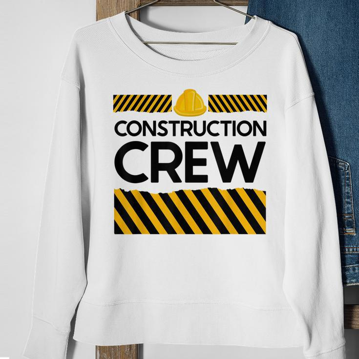 Matching Boys And Dad Construction Digger Birthday Outfit Sweatshirt Gifts for Old Women