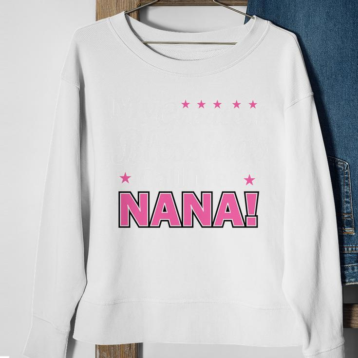 My Greatest Blessings Call Me Nana Sweatshirt Gifts for Old Women