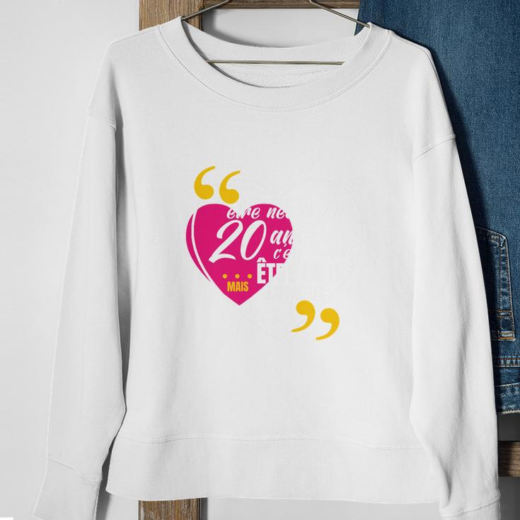 Née Il Y A 20 Ans Anniversaire Sweatshirt Geschenke für alte Frauen