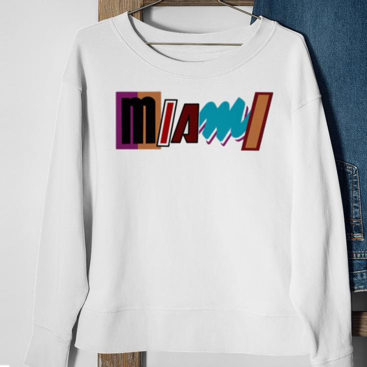 New Jersey Miami Aesthetic Sweatshirt Gifts for Old Women
