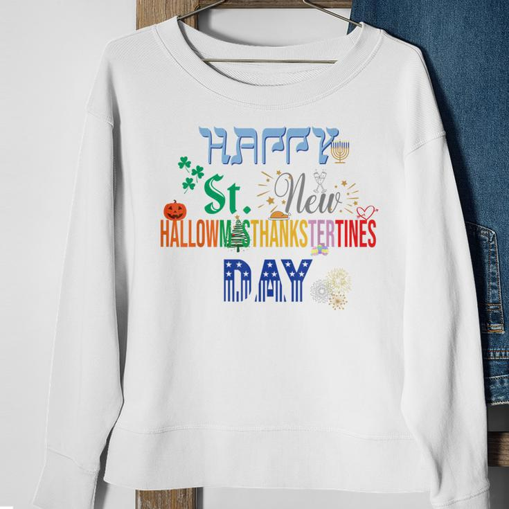 The Ultimate Holiday For A Funny & Happy Every Holiday Sweatshirt Gifts for Old Women