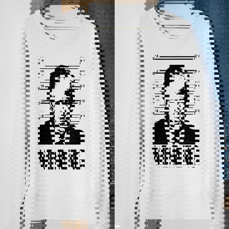 Trump Hot Winning 2024 45 47 Re-Elect President Sweatshirt Gifts for Old Women