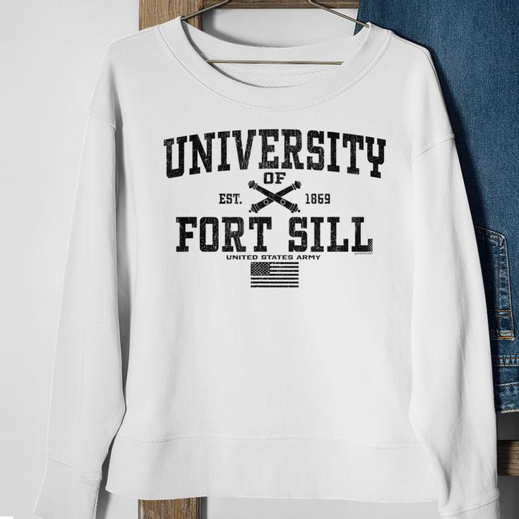 University Of Fort Sill Us Army Artillery School Oklahoma Sweatshirt Gifts for Old Women