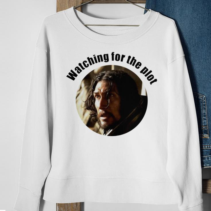 Watching For The Plot 65 Movie Sweatshirt Gifts for Old Women