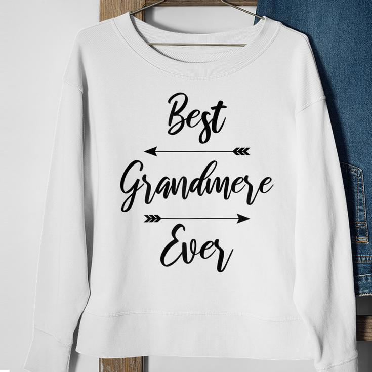 Womens Best Grandmere Ever Gift Men Women Sweatshirt Graphic Print Unisex Gifts for Old Women