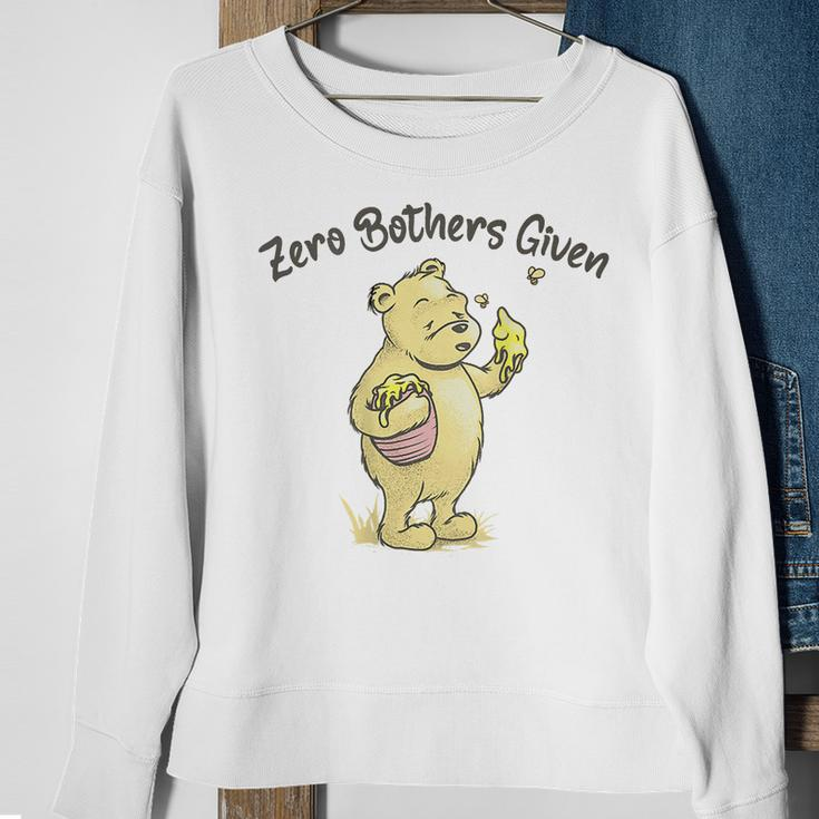 Zero Brothers Given Bear On Back Sweatshirt Gifts for Old Women