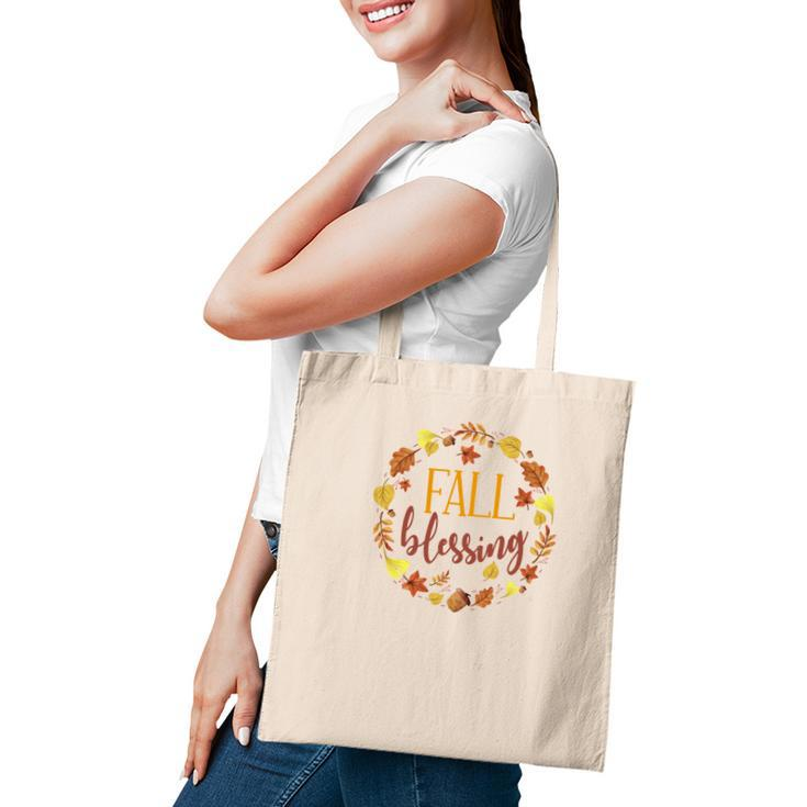 Fall Blessing Thanksgiving Gifts Tote Bag
