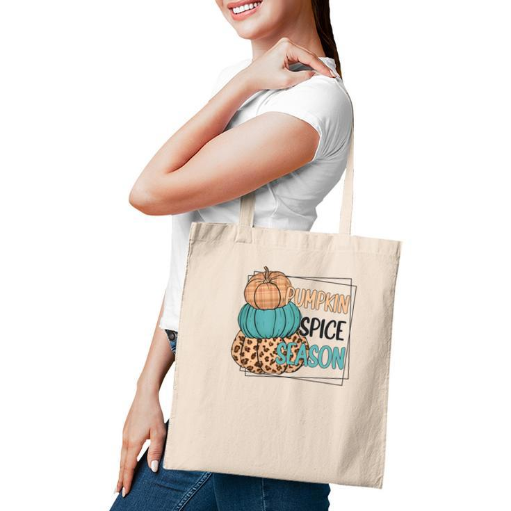 Funny Fall Pumpkin Spice Season Tote Bag