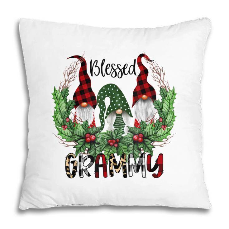 Blessed Grammy Christmas Gnome Grandma Gift Pillow