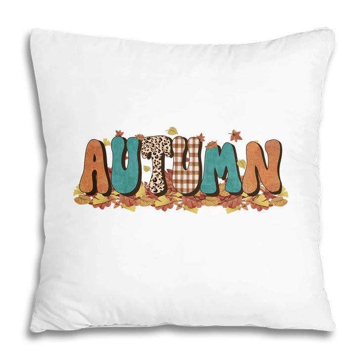Fall Retro Autumn Gifts Pillow