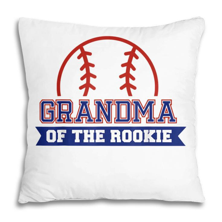 Grandma Of Rookie 1St Birthday Baseball Theme Matching Party Pillow