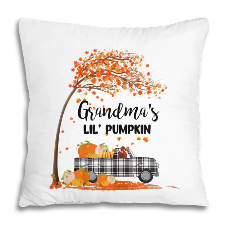 Ph Plaid Truck Pumpkin Thanksgiving Grandma Costume Family Gift For Womens Pillow