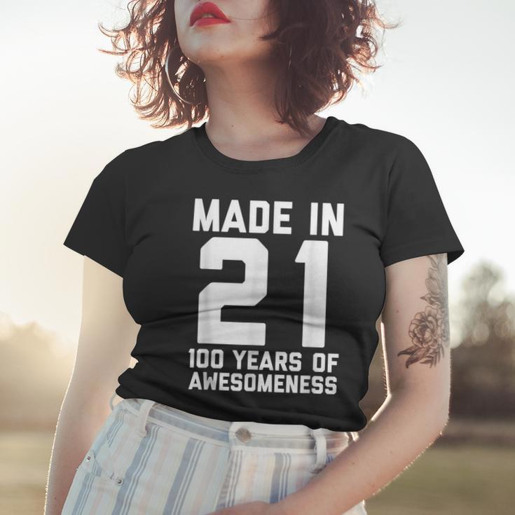 100 Geburtstag Geschenk Für Ihre Frauen 100 Jahre Alte Oma Frauen Tshirt Geschenke für Sie