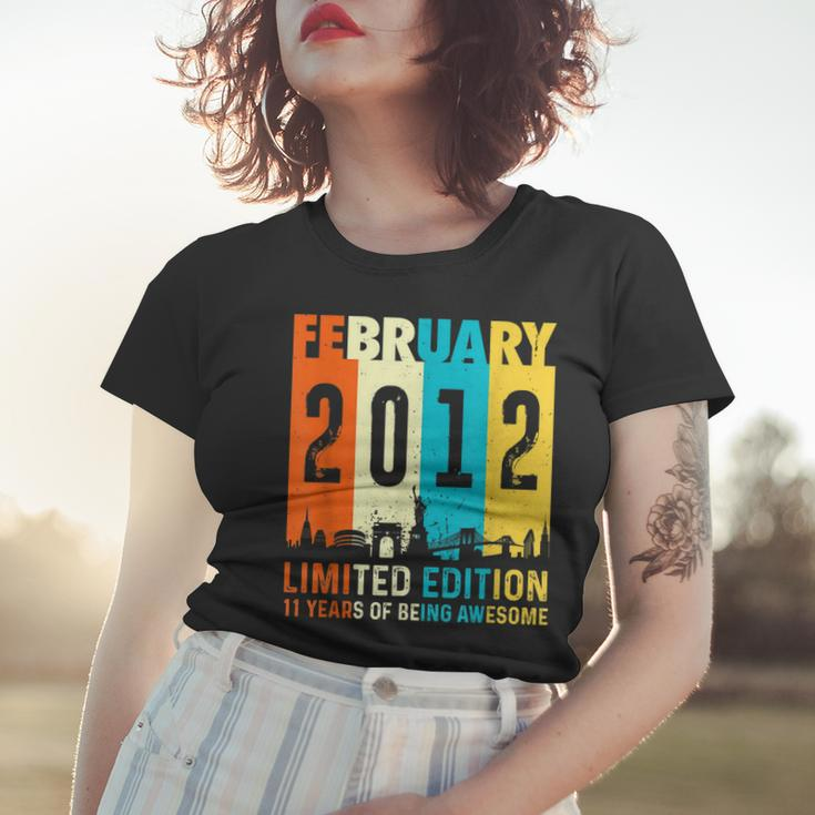 11 Limitierte Auflage Hergestellt Im Februar 2012 11 Frauen Tshirt Geschenke für Sie