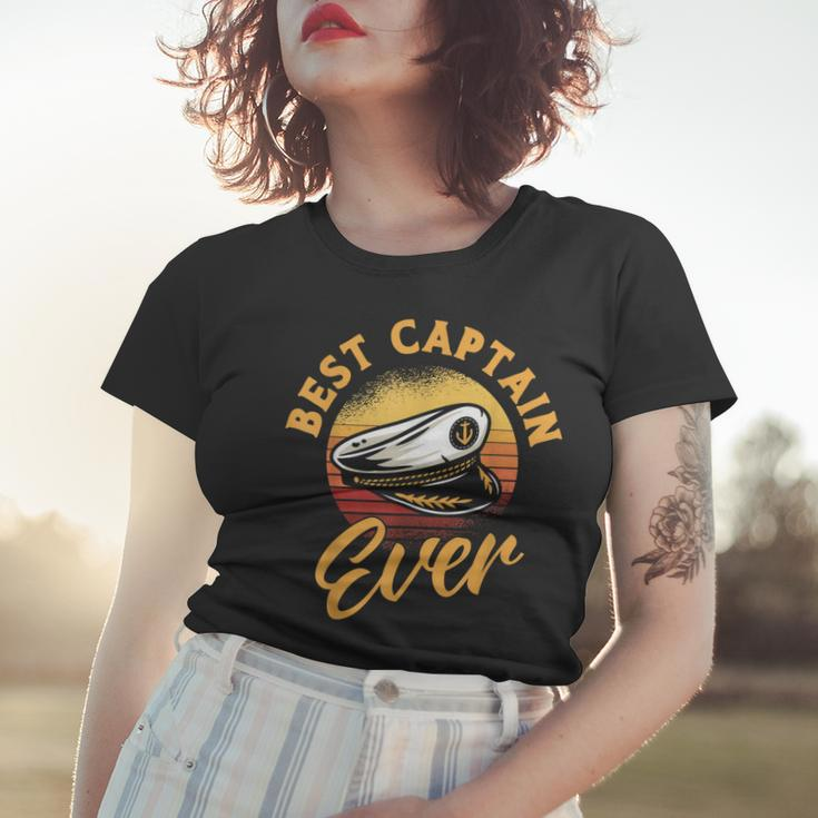 Best Captain Ever Captain Boating Women T-shirt Gifts for Her