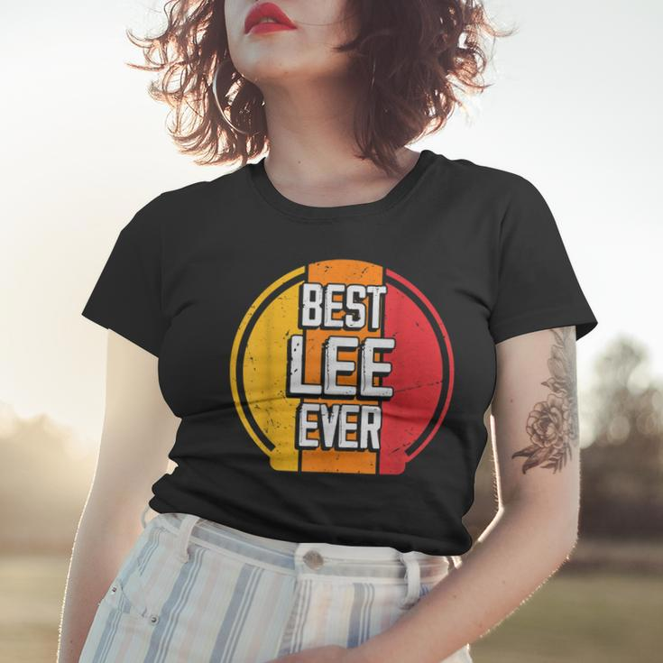 Best Lee Ever Funny Lee Name Women T-shirt Gifts for Her
