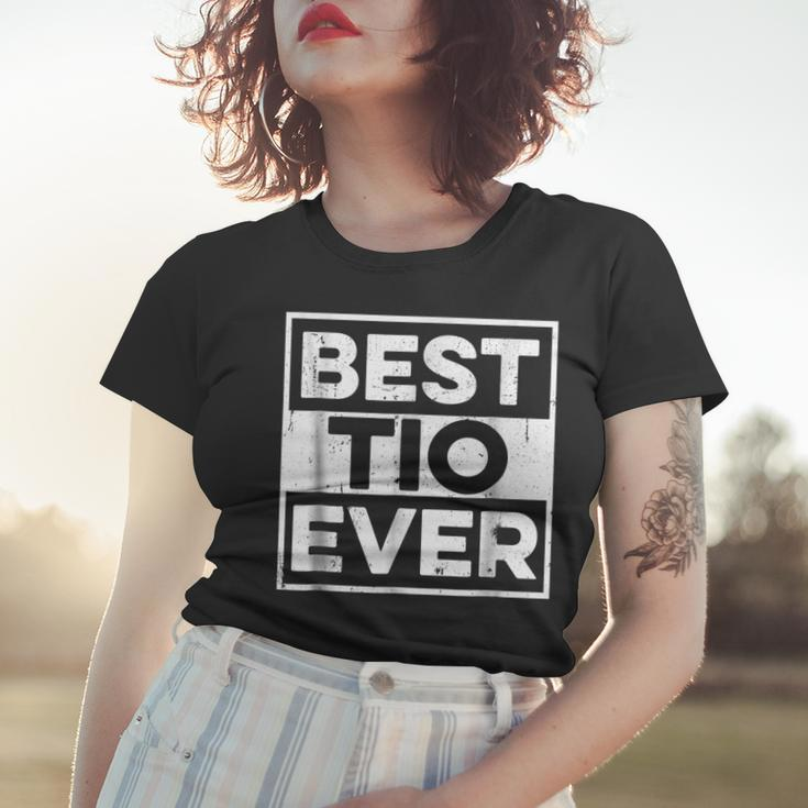 Best Tio Ever Best Uncle Funny Distressed Gift For Mens Women T-shirt Gifts for Her