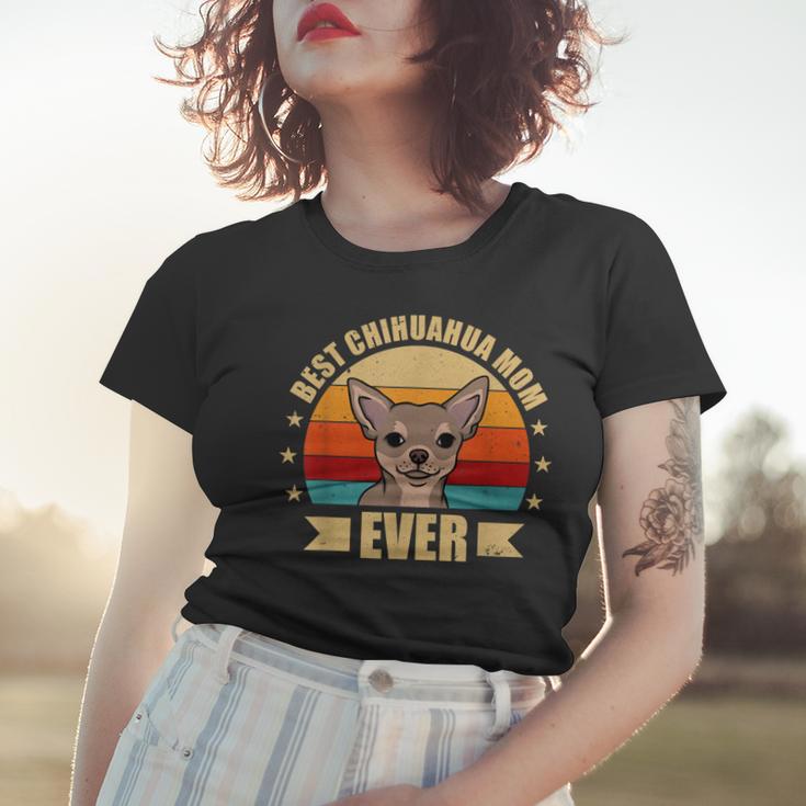 Beste Chihuahua Mama Aller Zeiten Frauen Tshirt für Hundeliebhaberinnen Geschenke für Sie