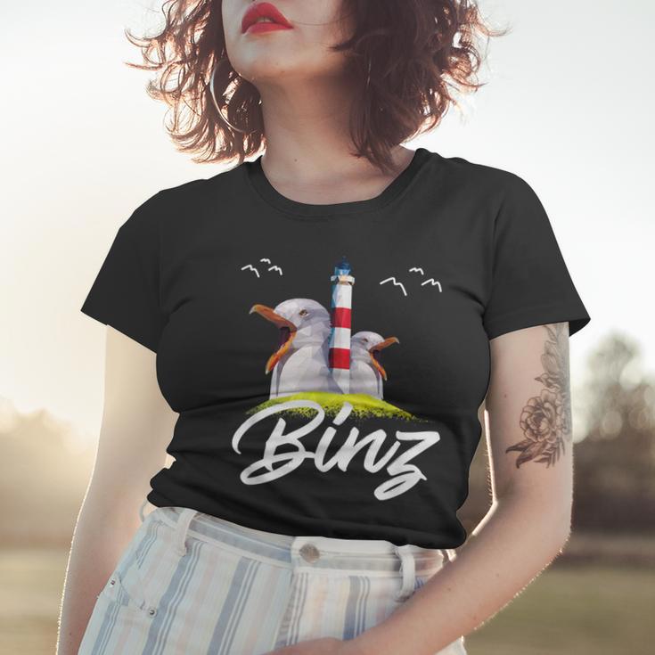 Binz Ostsee Rügen Sommerurlaub Küste Insel Rügen Frauen Tshirt Geschenke für Sie