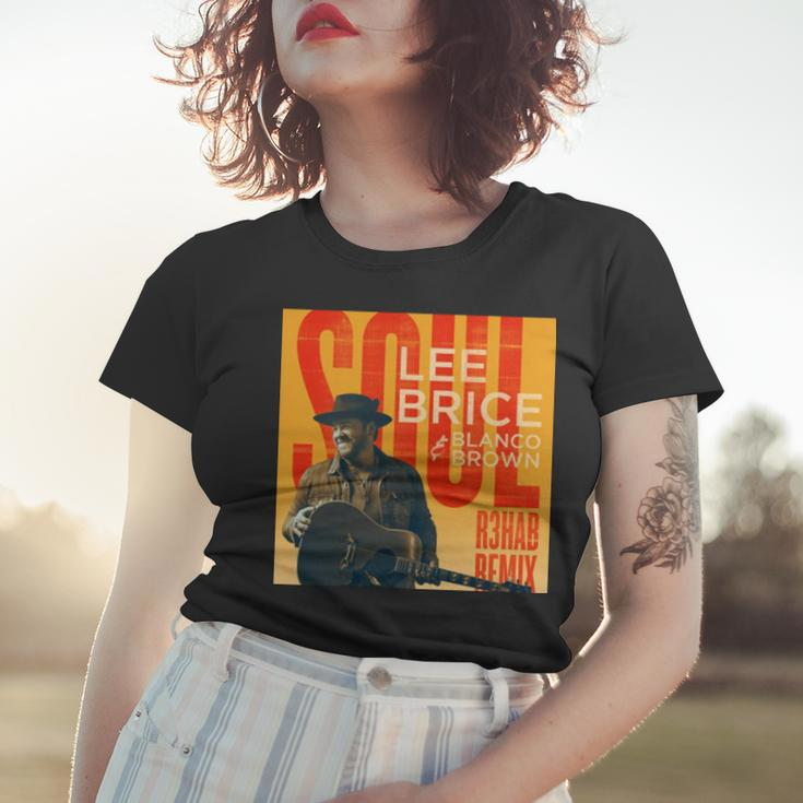 Brice Soul Lee Brice Blanco Brown Women T-shirt Gifts for Her
