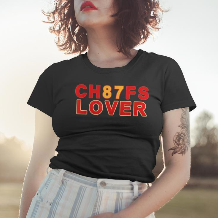 Chief Lover 87 Kansas City Football Christmas Pajamas Travis Women T-shirt Gifts for Her