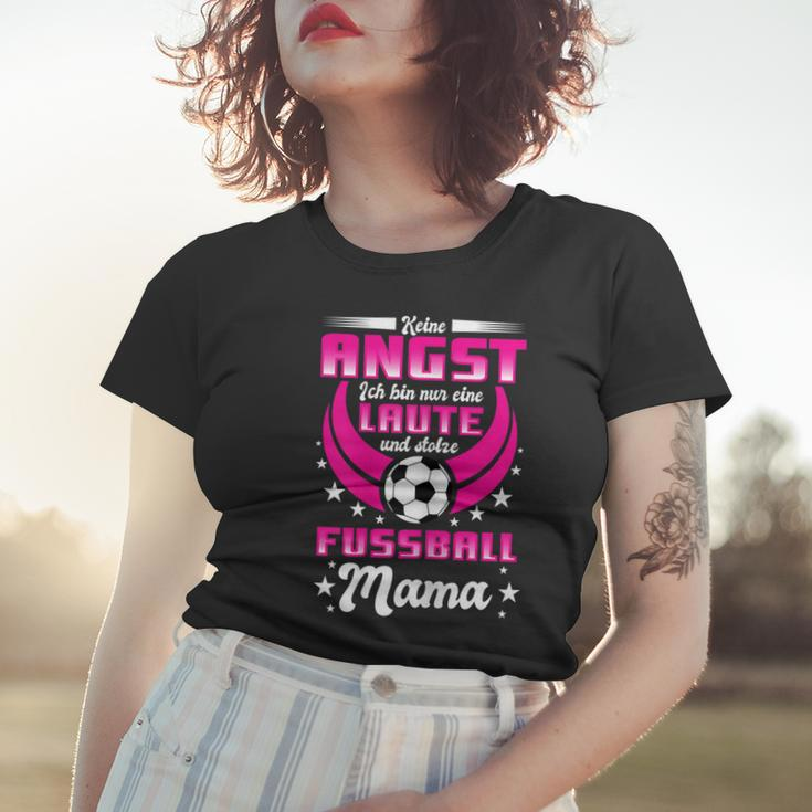 Damen Lustig Laute Und Stolze Fußball Mama Spruch Kind Frauen Frauen Tshirt Geschenke für Sie