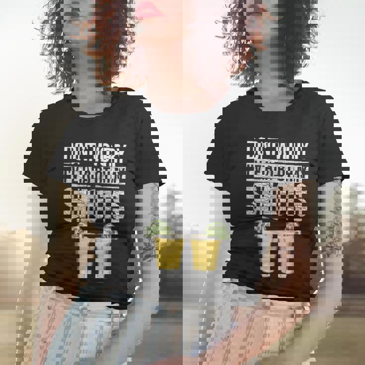 Dont Worry Ive Had Both My Shots Funny Vaccination Tequila Women T-shirt Gifts for Her