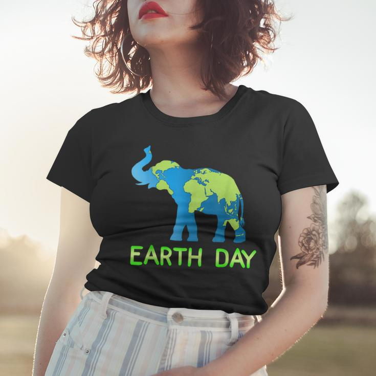 Elephant Earth Day For Earthday 2019 Tee Women T-shirt Gifts for Her