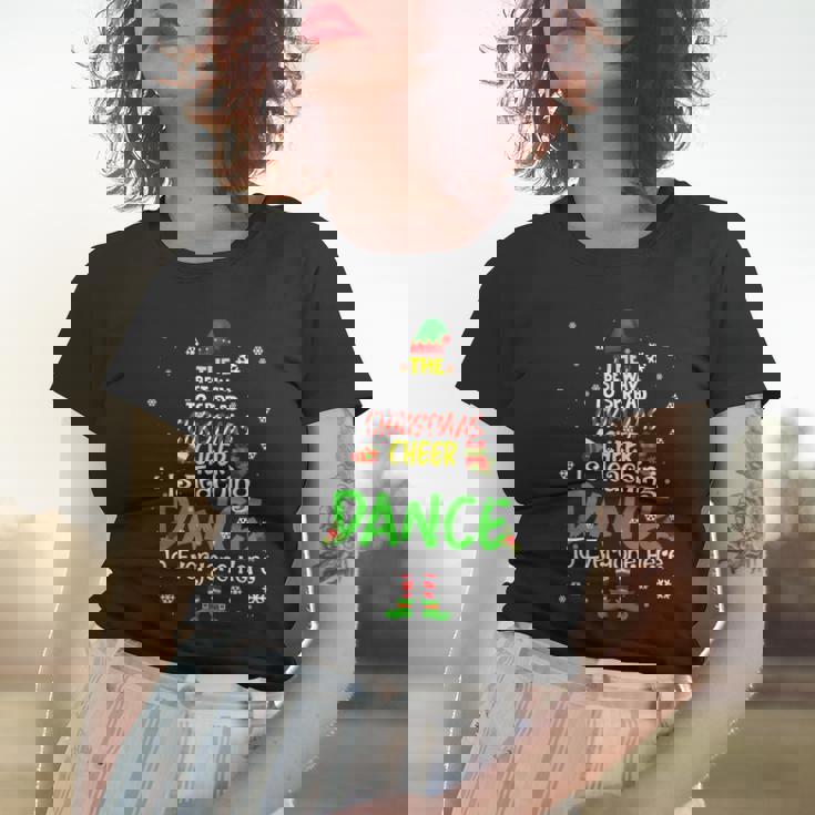 Elf Dance Teacher Best Way Christmas Cheer Is Teaching Dance V3 Women T-shirt Gifts for Her