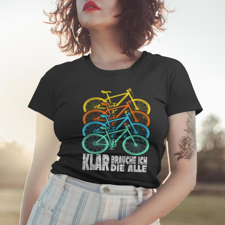 Fahrrad Mountainbike Radfahrer Lustiger Spruch Ebike Frauen Tshirt Geschenke für Sie