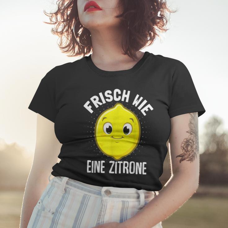 Frisch Wie Eine Zitrone Limette Früchte Zitronen Geschenk Frauen Tshirt Geschenke für Sie