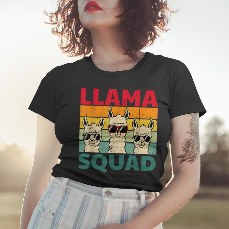 Funny Llama Design For Men Women Llama Alpaca Farm Animal Women T-shirt Gifts for Her