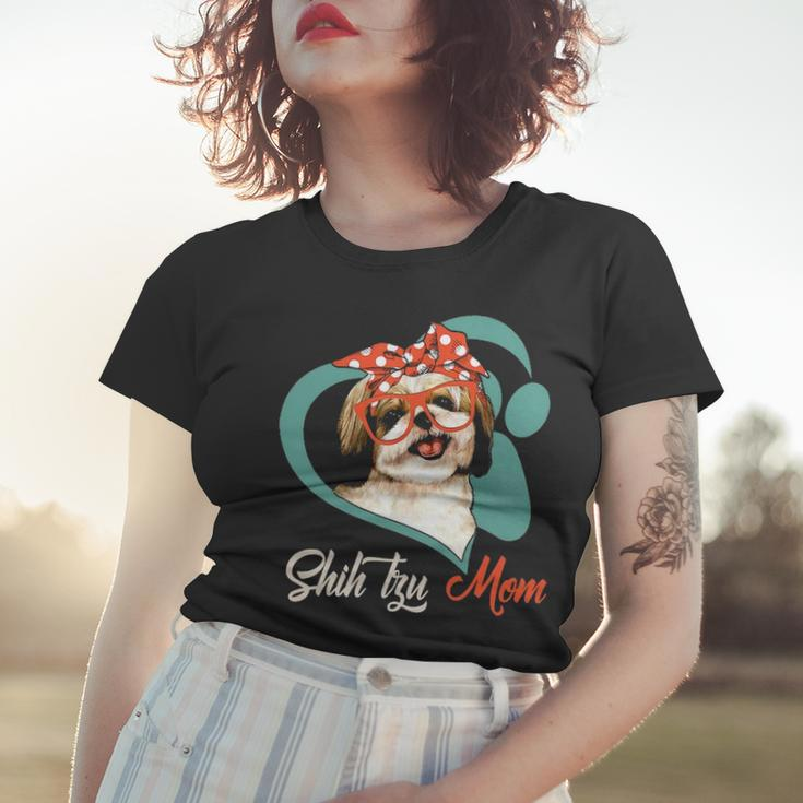 Funny Shih Tzu Mom Gift For Dog Lover Mothers Day Gift Women T-shirt Gifts for Her