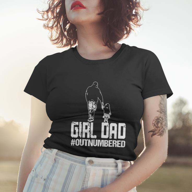 Girl Dad V5 Women T-shirt Gifts for Her