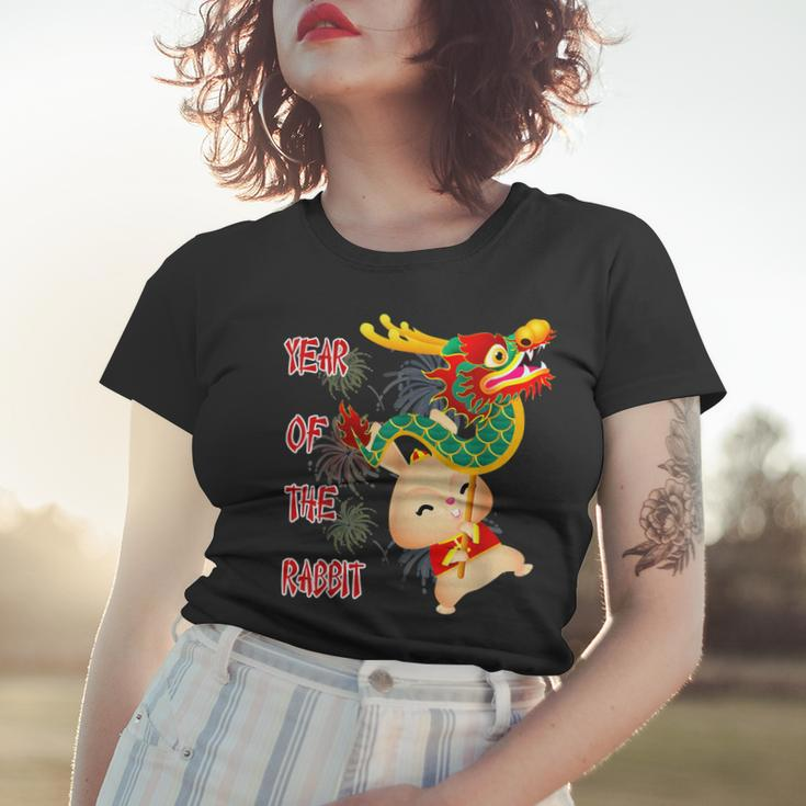 Happy Chinese New Rabbit Year 2023 Year Of The Rabbit V2 Women T-shirt Gifts for Her