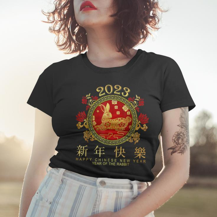 Happy Chinese New Year 2023 Lunar Zodiac Year Of The Rabbit Women T-shirt Gifts for Her