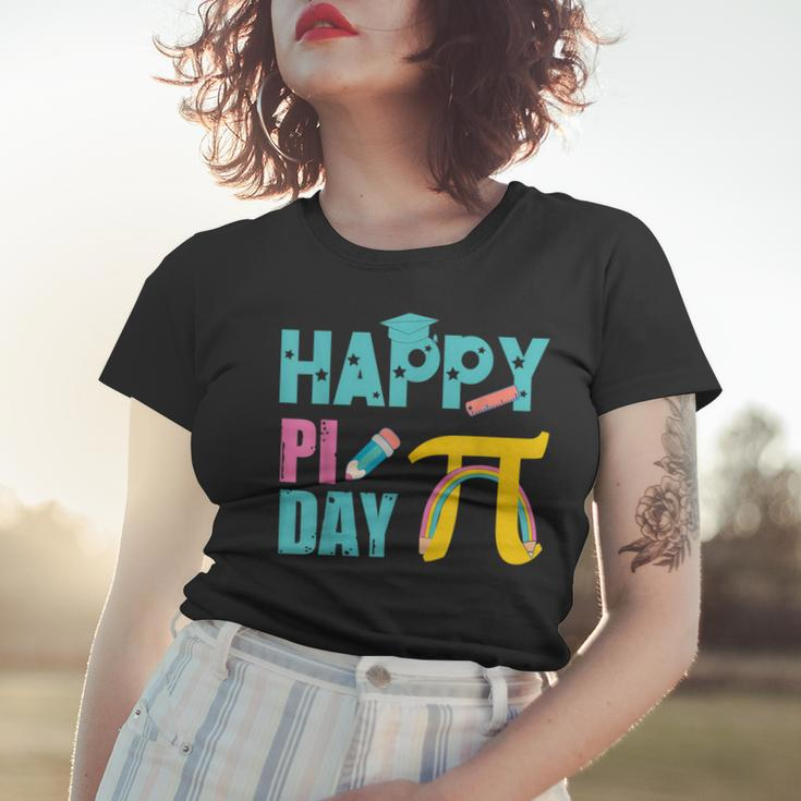 Happy Pi Day Kids Math Teachers Student Professor Pi Day V5 Women T-shirt Gifts for Her