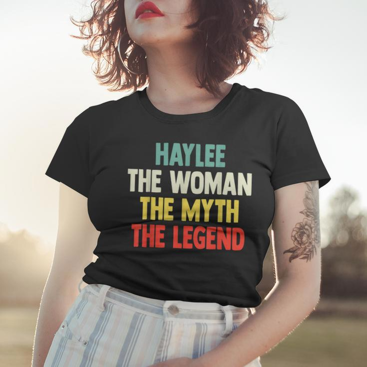 Haylee The Woman The Myth The Legend Gift For Haylee Women T-shirt Gifts for Her