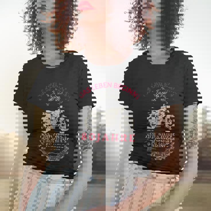 Herren Frauen Tshirt zum 80. Geburtstag, Legende Biker & Chopper Motiv Geschenke für Sie