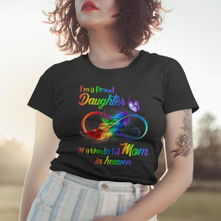 Im A Proud Daughter Of A Wonderful Mom In Heaven Gift For Women Women T-shirt Gifts for Her