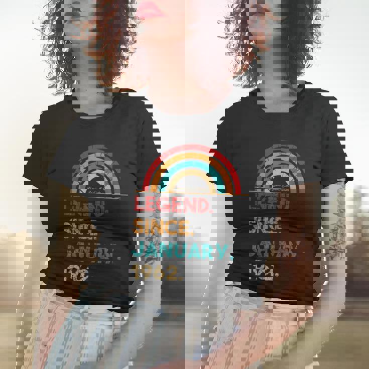 Legend Since Januar 1962 61 Geburtstag Geschenk Born In 1962 Frauen Tshirt Geschenke für Sie