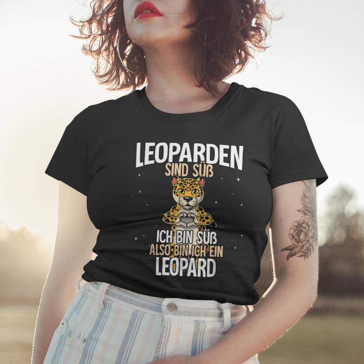 Leoparden Sind Süß Leopard Frauen Tshirt Geschenke für Sie