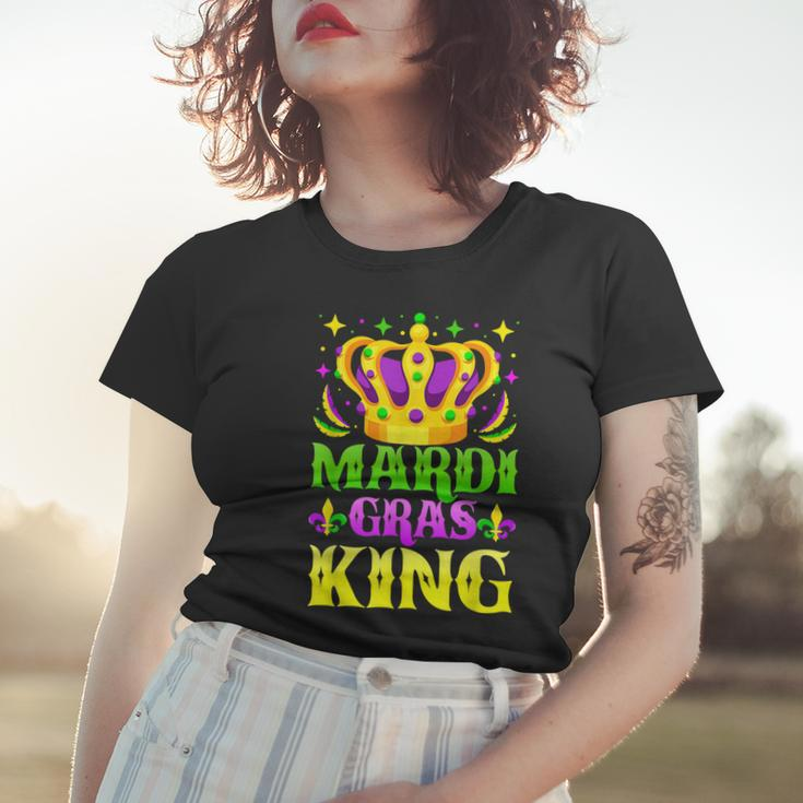 Mardi Gras King Funny Mardi Gras Carnival Festival Graphic Women T-shirt Gifts for Her