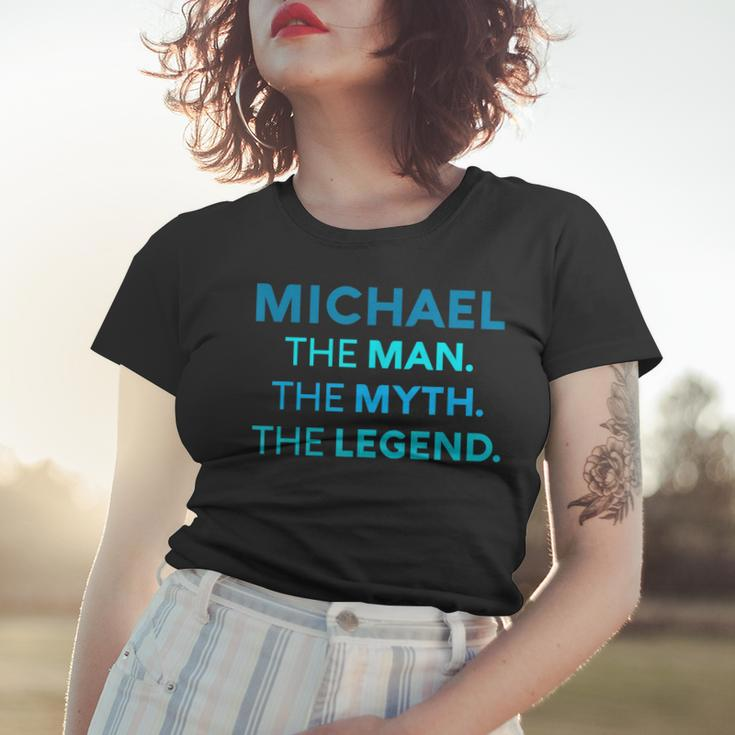 Michael The Man The Myth The Legend Name Personalized Boys Women T-shirt Gifts for Her