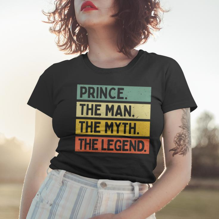 Prince The Man The Myth The Legend Funny Personalized Quote Gift For Mens Women T-shirt Gifts for Her