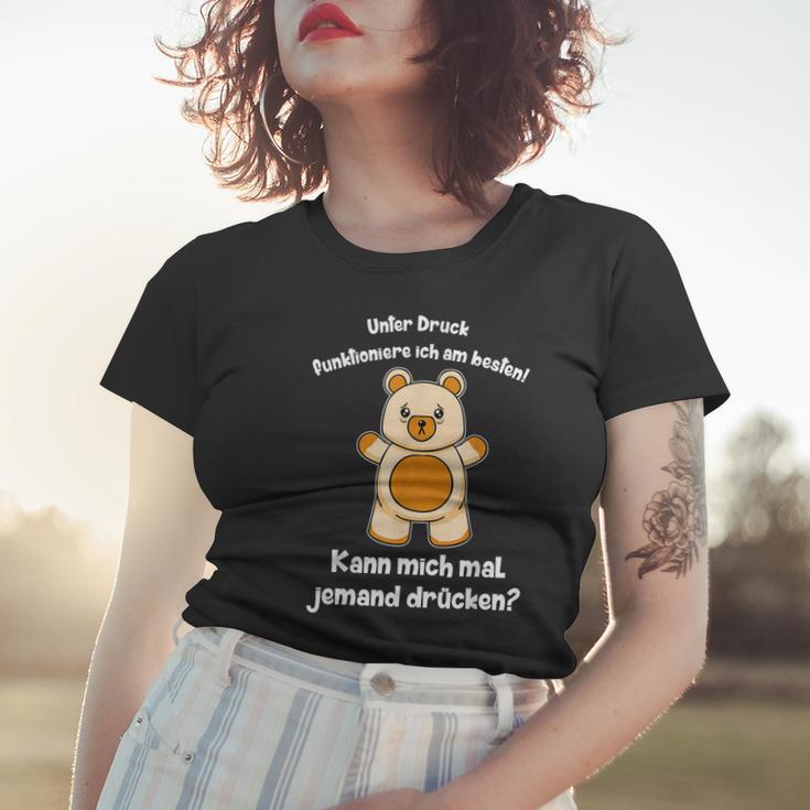 Süßer Teddy Witziger Spruch Teddybär Umarmung Liebe Witz Frauen Tshirt Geschenke für Sie